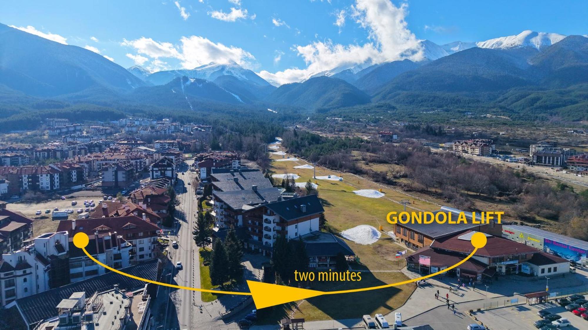 Nice And Quiet Apartment Next To Gondola Lift. Банско Екстериор снимка